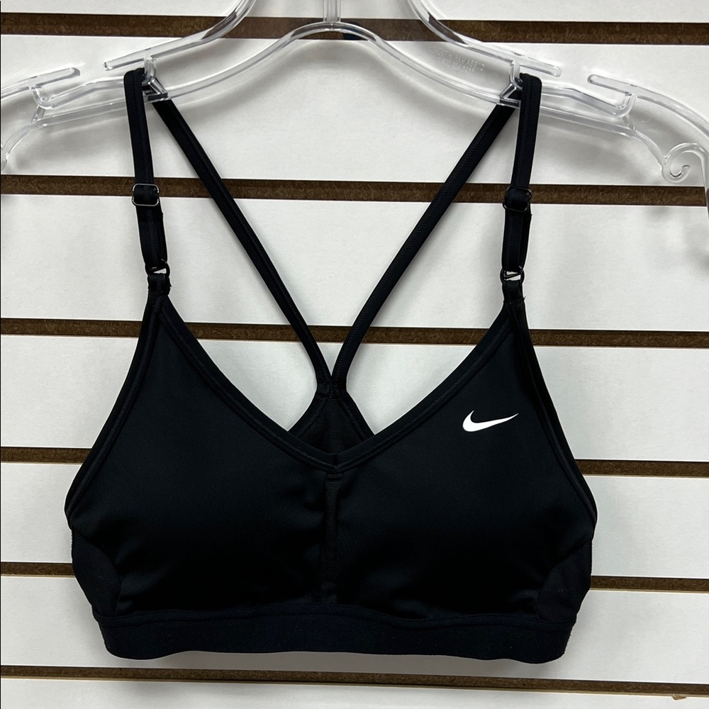 Nike Women's Black Strappy Sports Bra